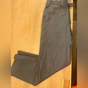 Santorelli Luxury Serge Men’s Grey Dress Pants